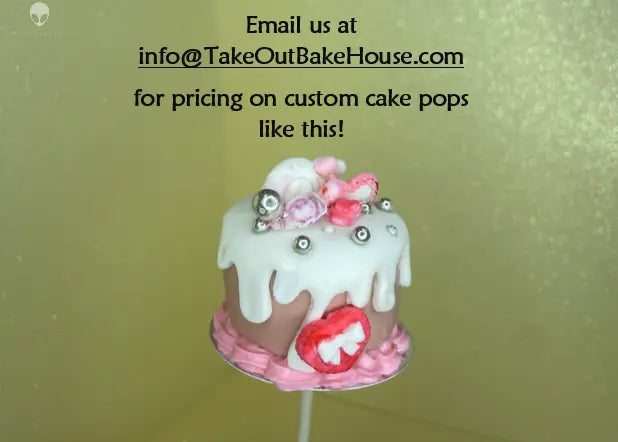 CUSTOM Cosmic Cake Pops Take Out Bake House