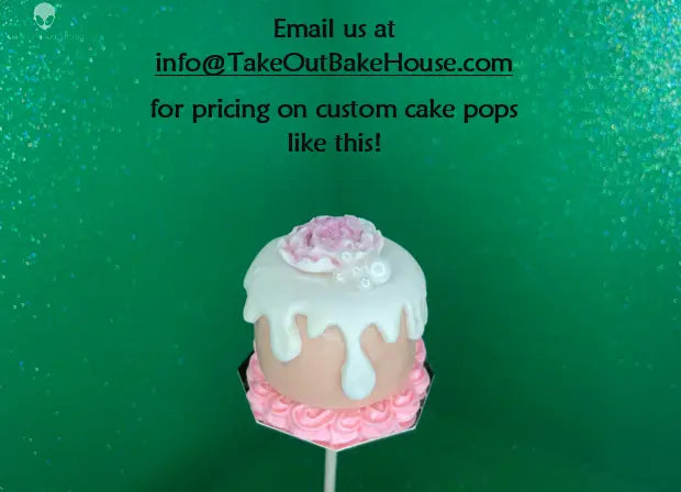 CUSTOM Cosmic Cake Pops Take Out Bake House