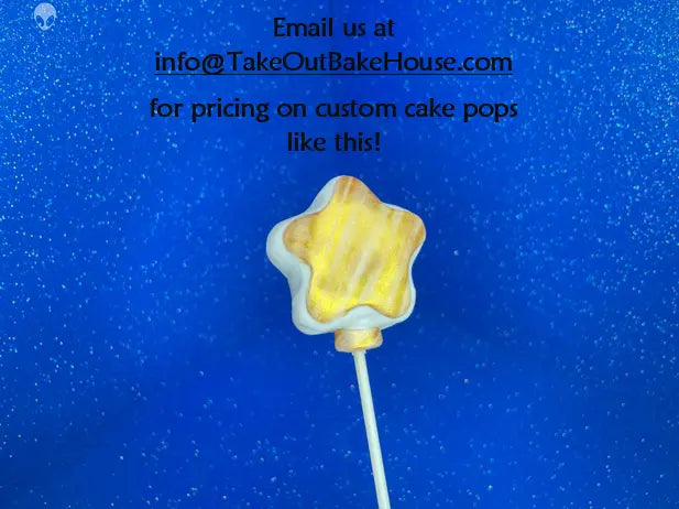 CUSTOM Cosmic Cake Pops Take Out Bake House