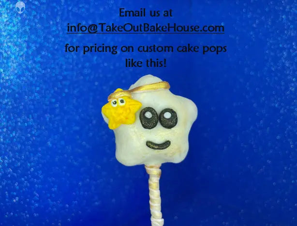 CUSTOM Cosmic Cake Pops Take Out Bake House